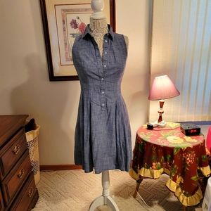 Mes Amies Boutique button down denim dress
